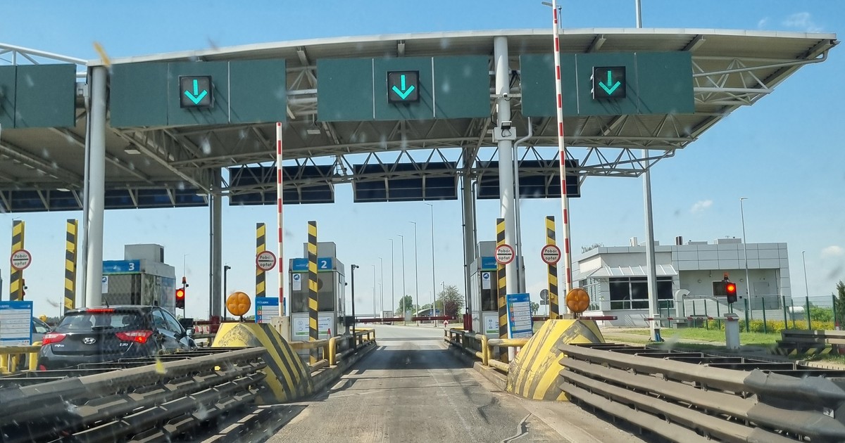 Punkt poboru opłat na autostradzie A2
