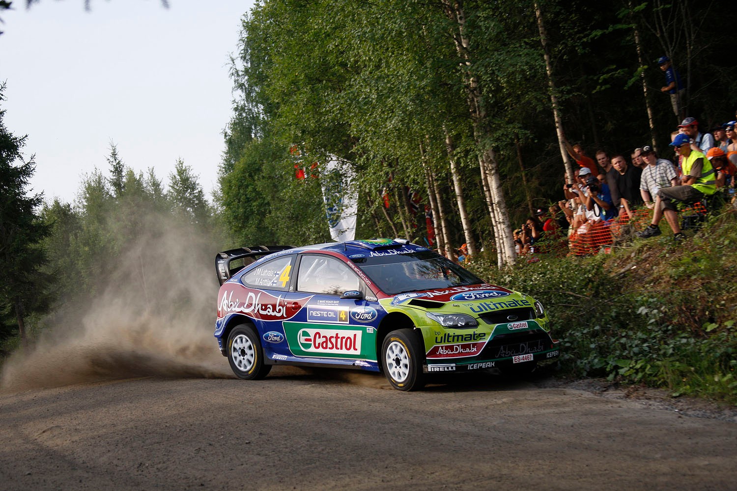 Rajd Finlandii 2010: Solberg przed Hirvonenem (prolog, wyniki, galeria Rallyworld©Willy Weyens)