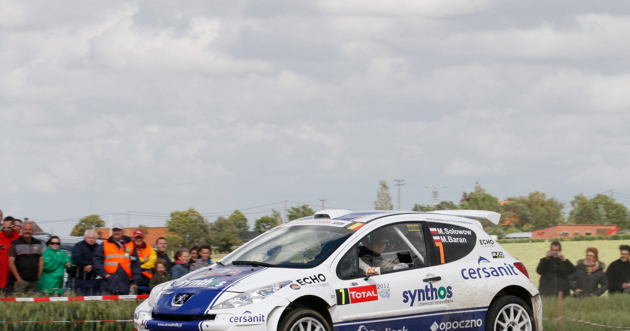 Sołowow czwarty w Geko Ypres Rally 2012
