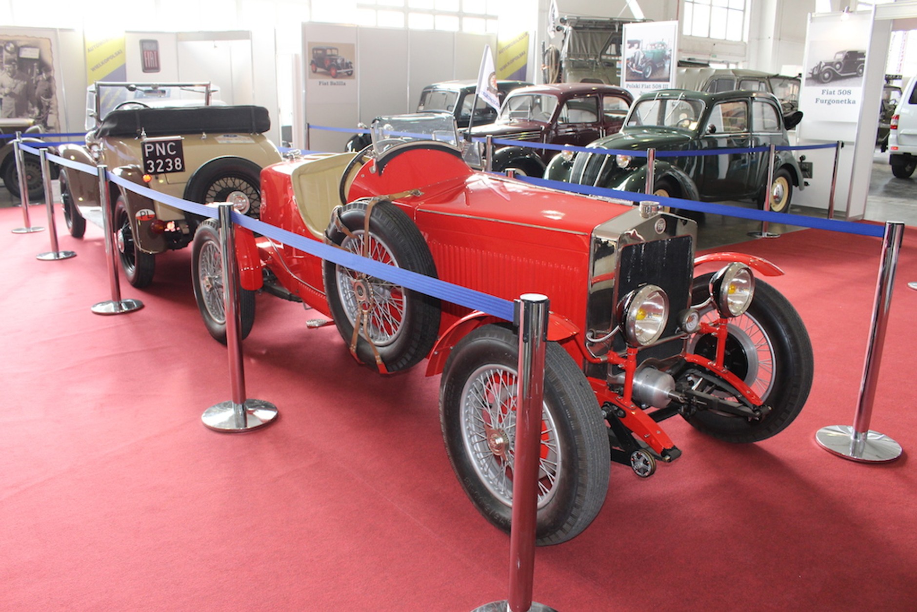 Zabytkowe Fiaty – wystawa w Poznaniu