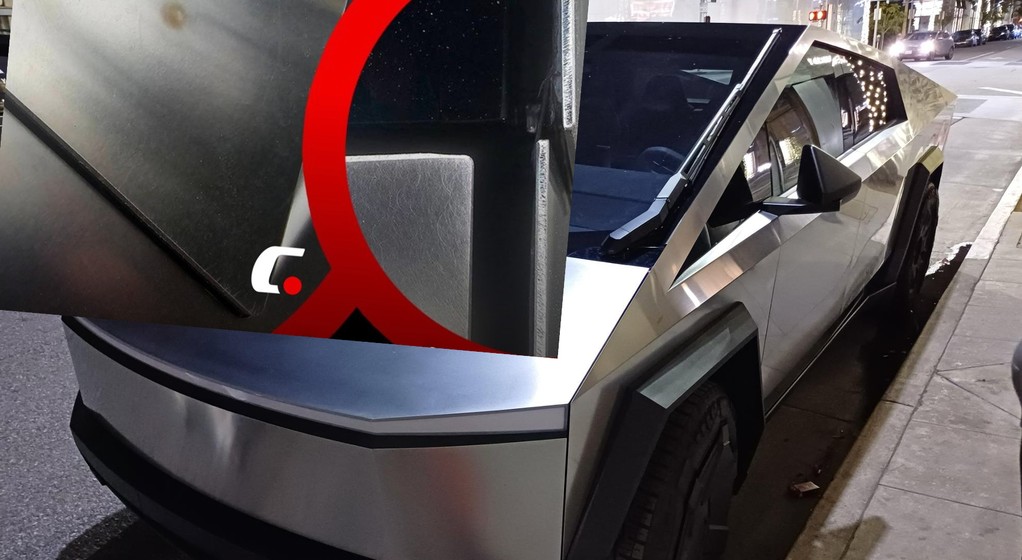 Po akcji naprawczej pozostają czasem nieprzyjemne ślady psujace dizajnerski efekt samochodu za 100 tys. dolarów