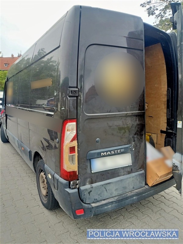 Zdjęcia z kontroli policyjnej