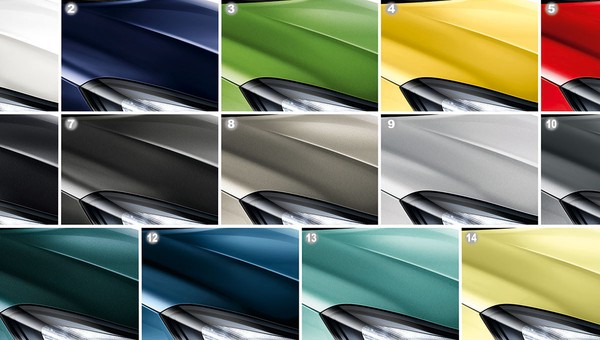 Corsa: kolory nadwozia