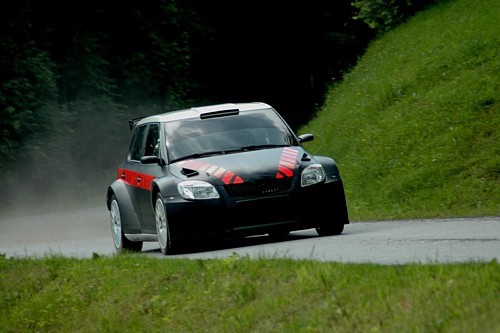 Carlos Sainz testuje Fabię S2000