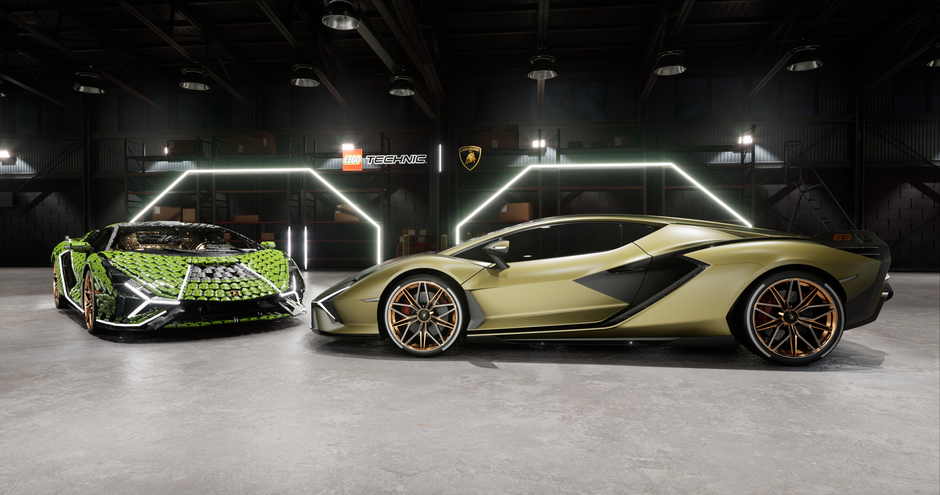 Lamborghini Sián FKP 37 z Lego