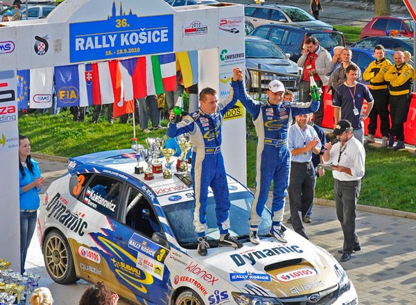 Rajd Koszyc 2010: Kajetan Kajetanowicz i Jarek Baran Mistrzami Polski 2010 (wyniki)