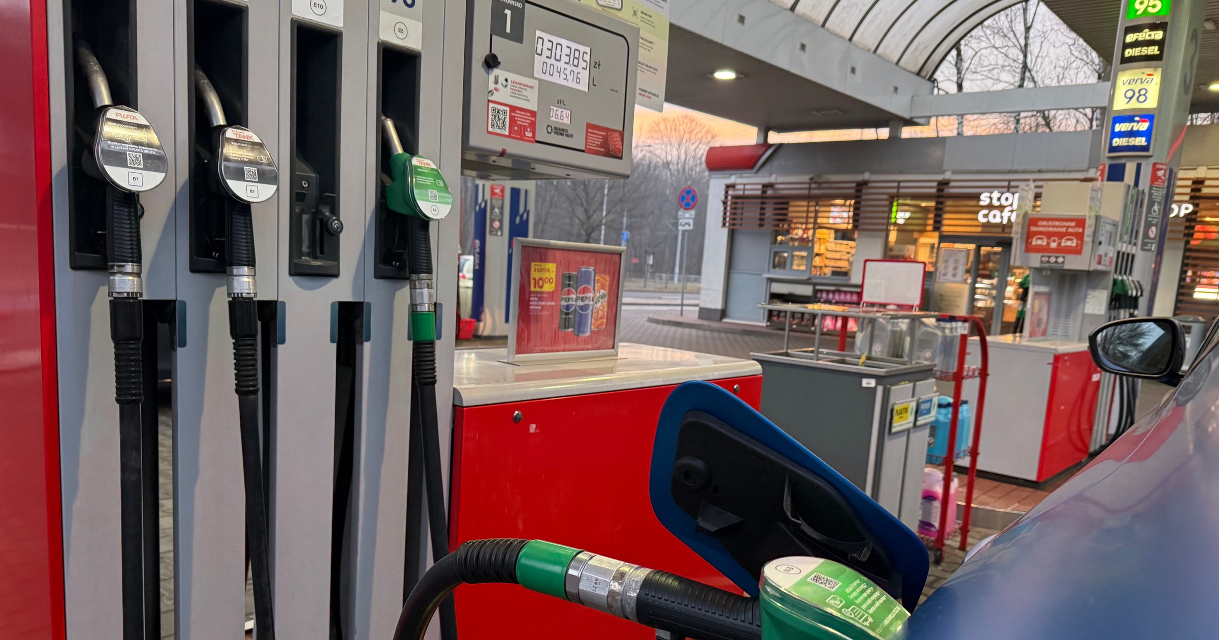 Benzyna za 10 zł za litr, a diesel za 11 zł? Naprawdę tyle zapłacimy przez ETS-2?