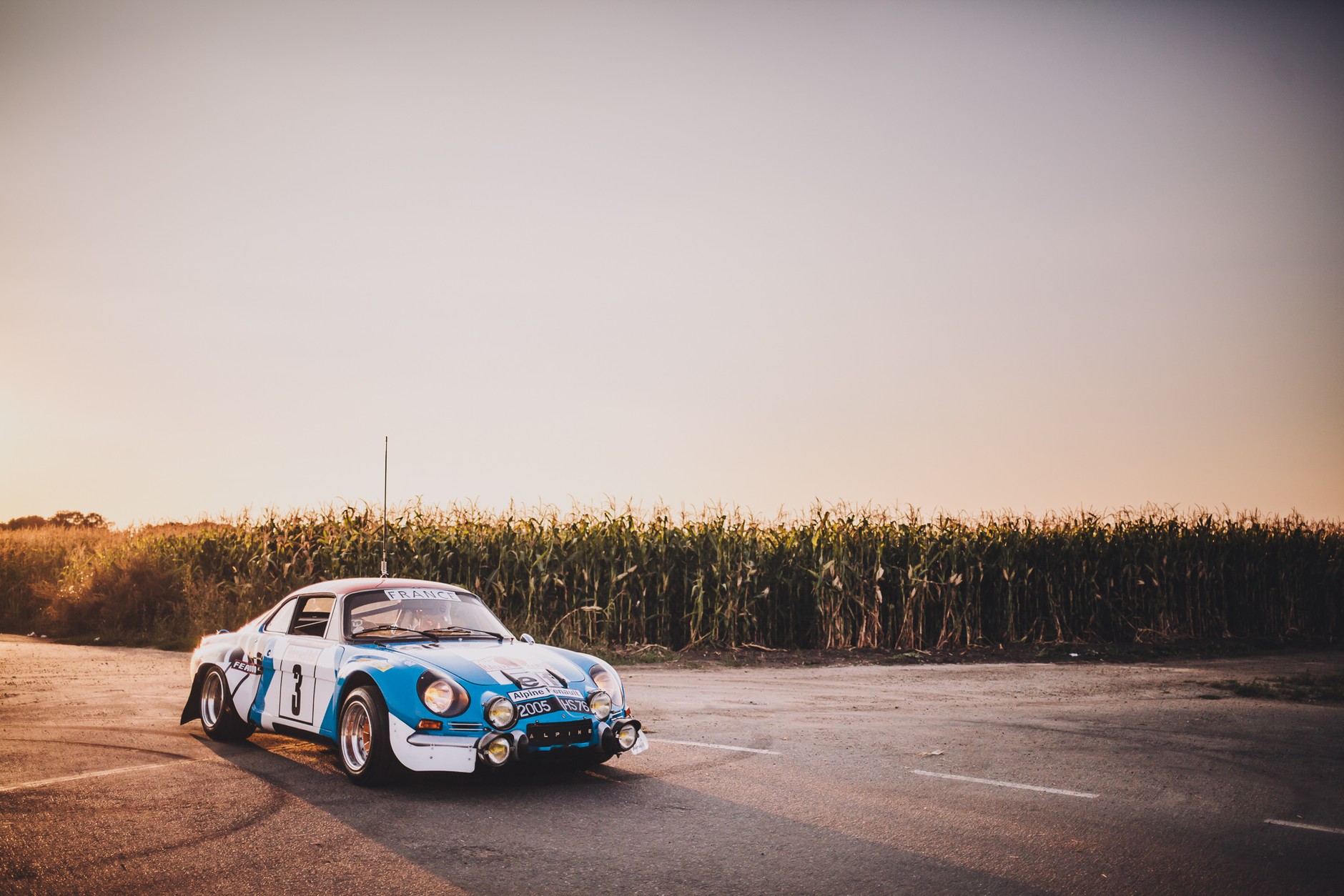 Renault-Alpine A110 Tryumfator Rajdu Maroka 1974