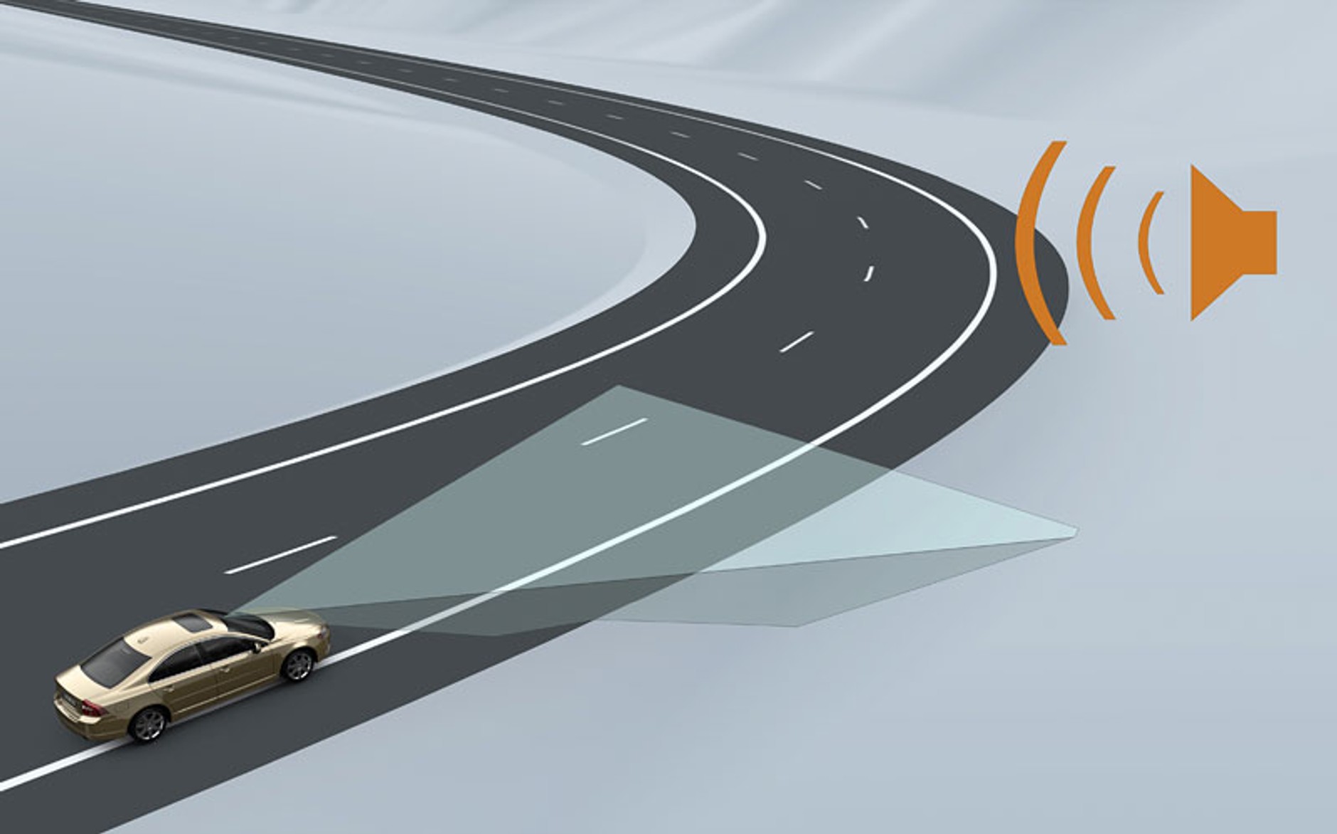 Duże Volvo mówi: „Stary, zatrzymaj się i napij się kawy”