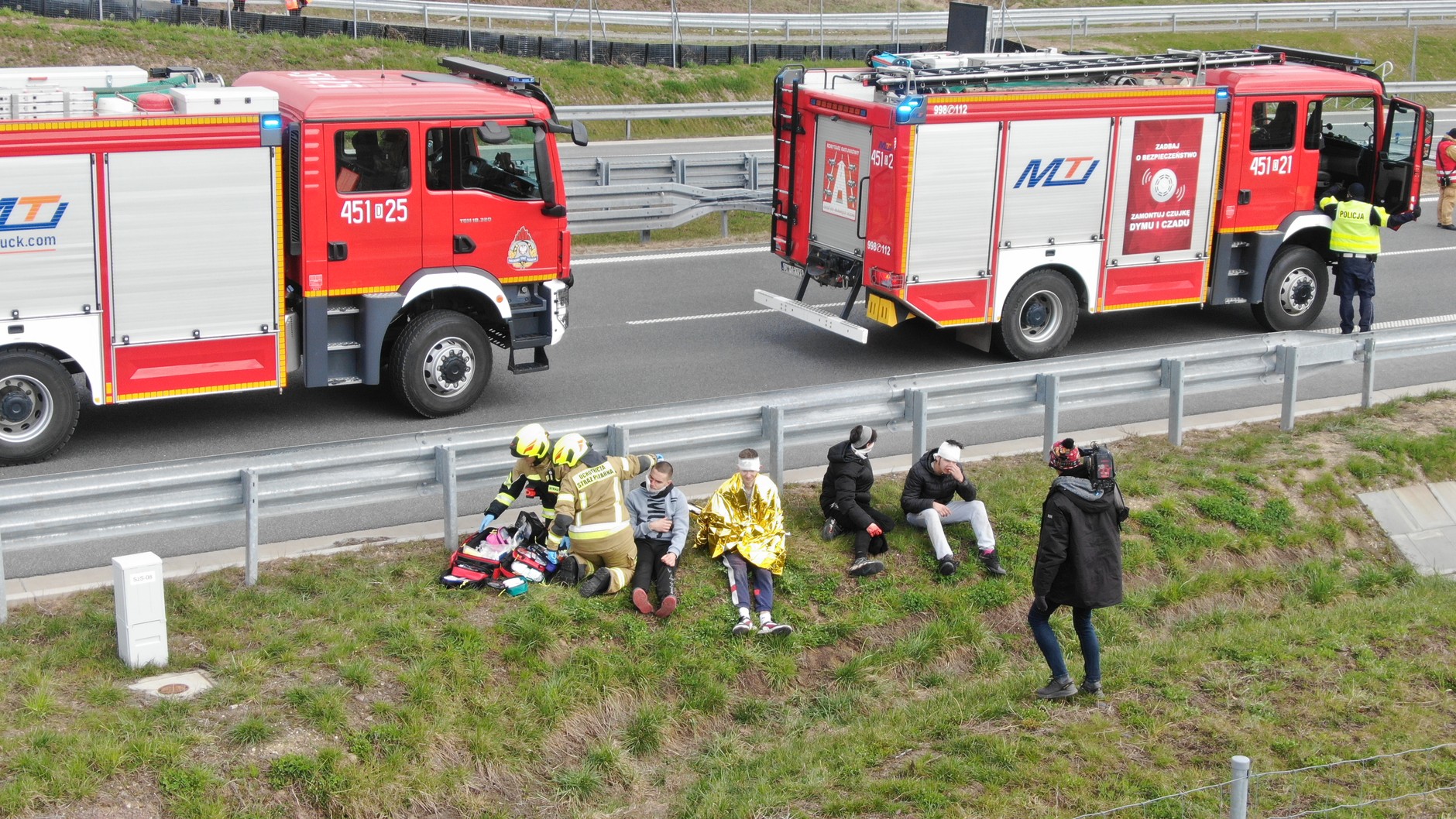 Ćwiczenia służb ratowniczych TUNEL 2025 -10.04.2025