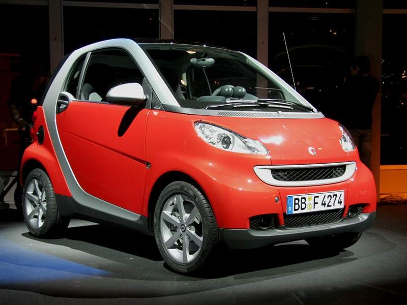Smart ForTwo: premiera na dachu