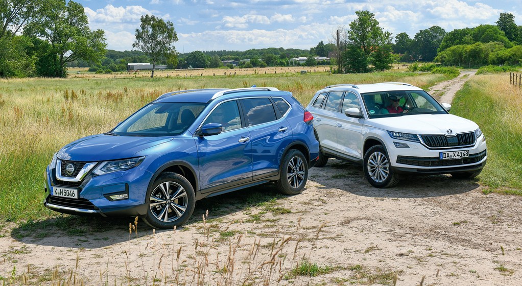 Nissan X-Trail 1.3 DIG-T kontra Skoda Kodiaq 1.5 TSI