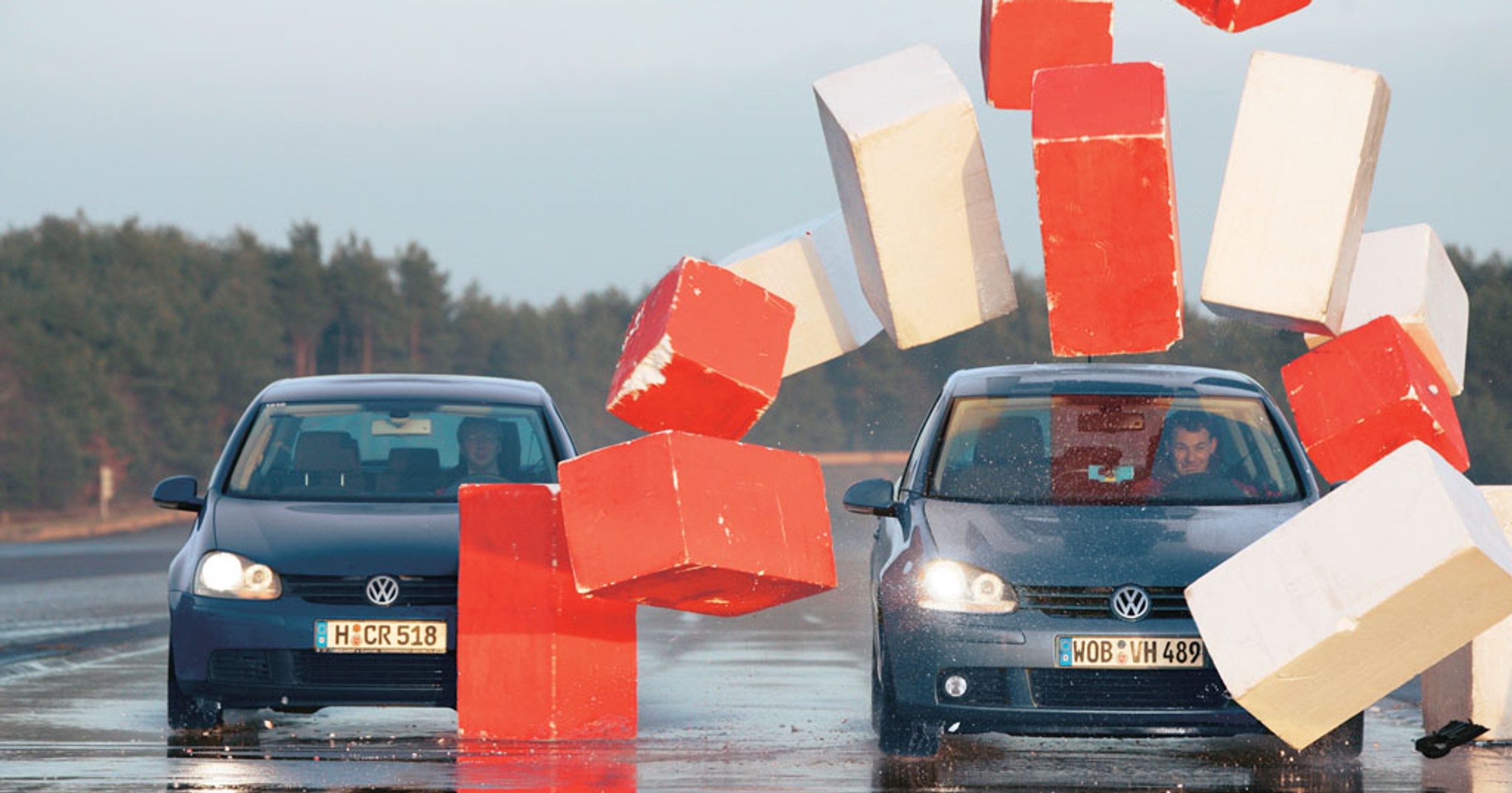 Hamowanie awaryjne - czy wiesz ile miejsca potrzebujesz aby zatrzymać auto?