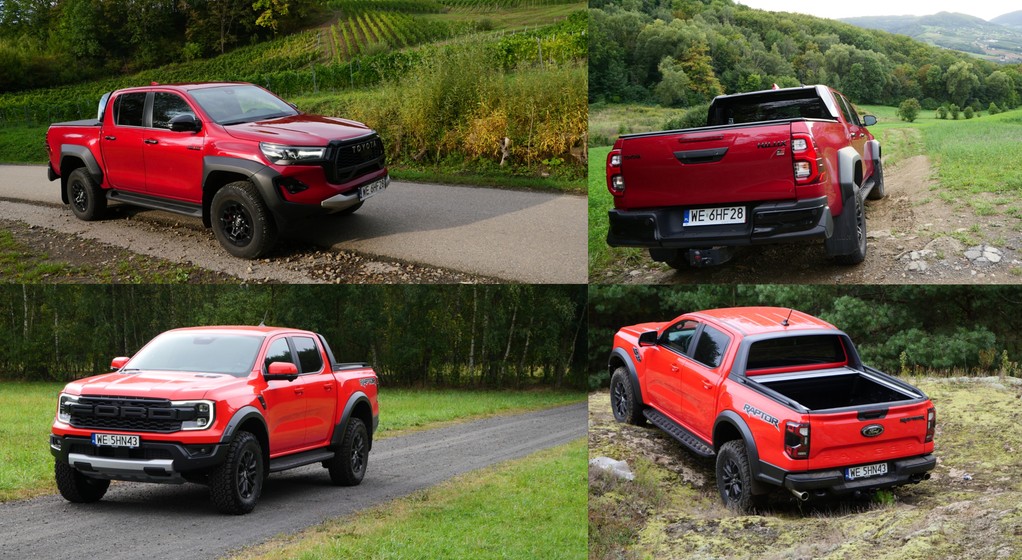 Toyota Hilux GR SPORT kontra Ford Ranger Raptor