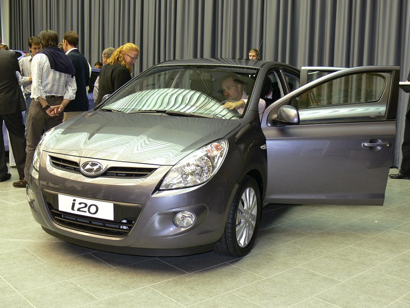 Paryż 2008: Hyundai i20 i pozostałe nowości koreańskiej marki – pierwsze spotkanie