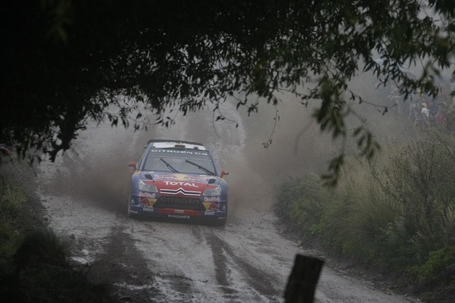 Rajd Argentyny 2008: Loeb zdecydowanym liderem (I. etap)