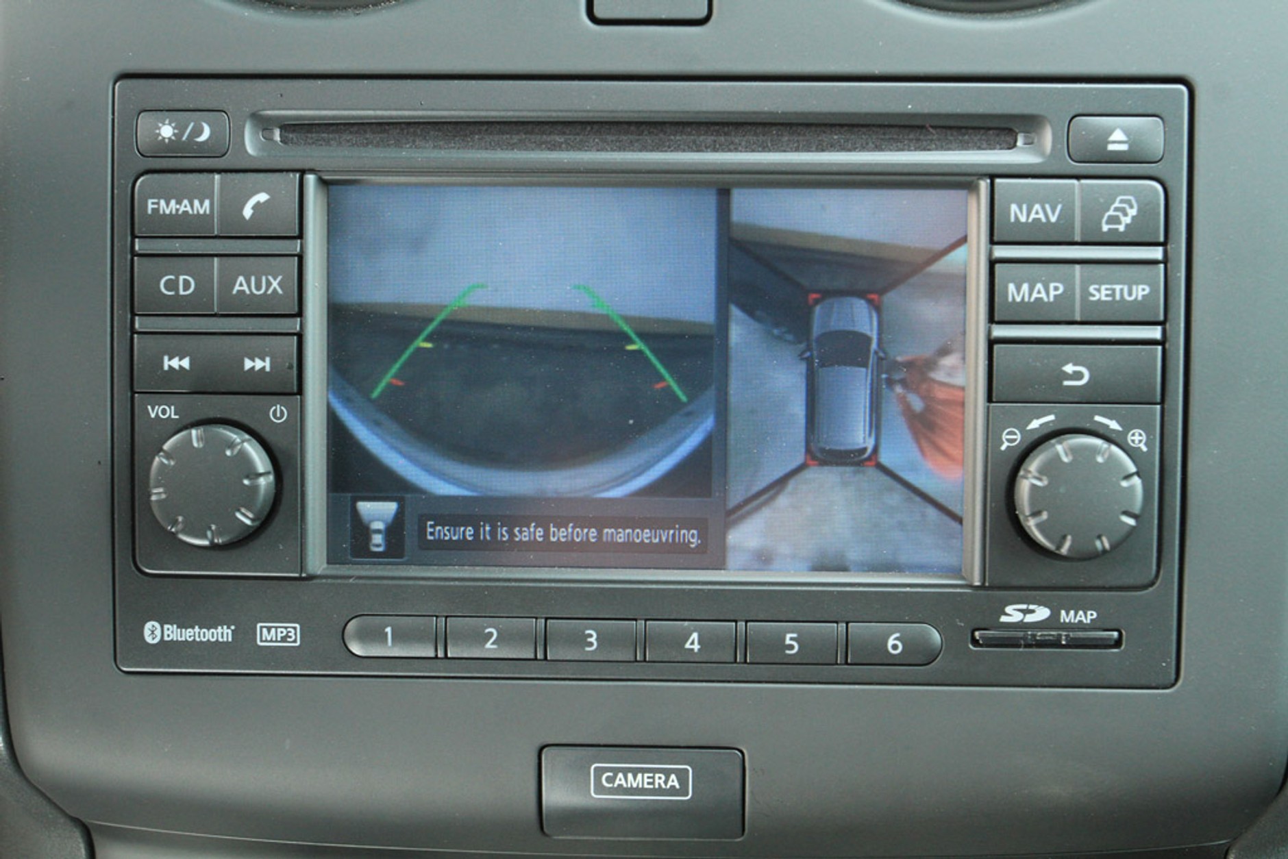 Nissan Qashqai: auto pod nadzorem kamer