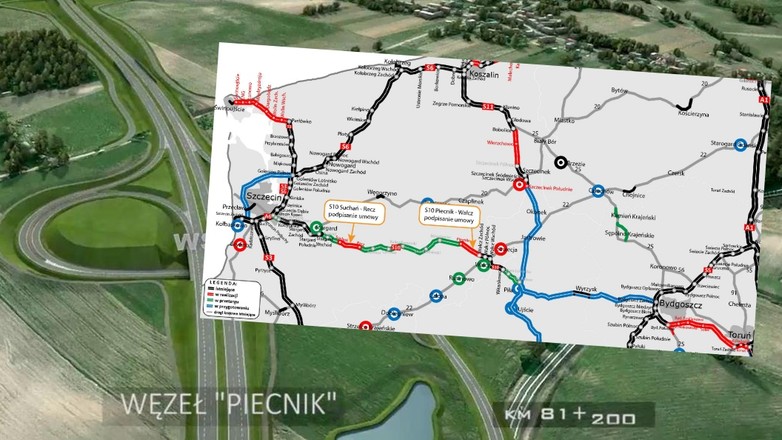 Są umowy na budowę dwóch odcinków S10 między Szczecinem i Piłą