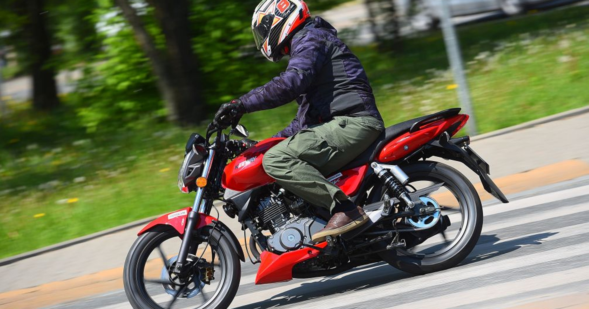 Keeway RKS 125 2017 w akcji
