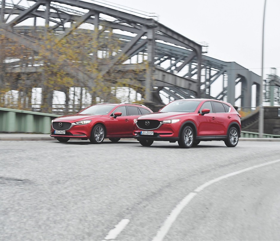 Mazda 6 kombi kontra Mazda CX-5
