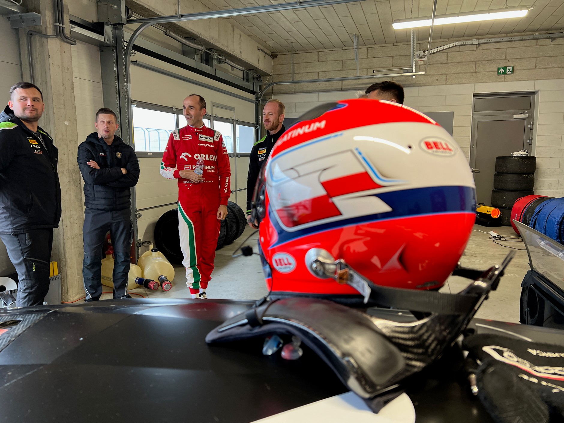 Co-driving z Robertem Kubicą na torze Silesia