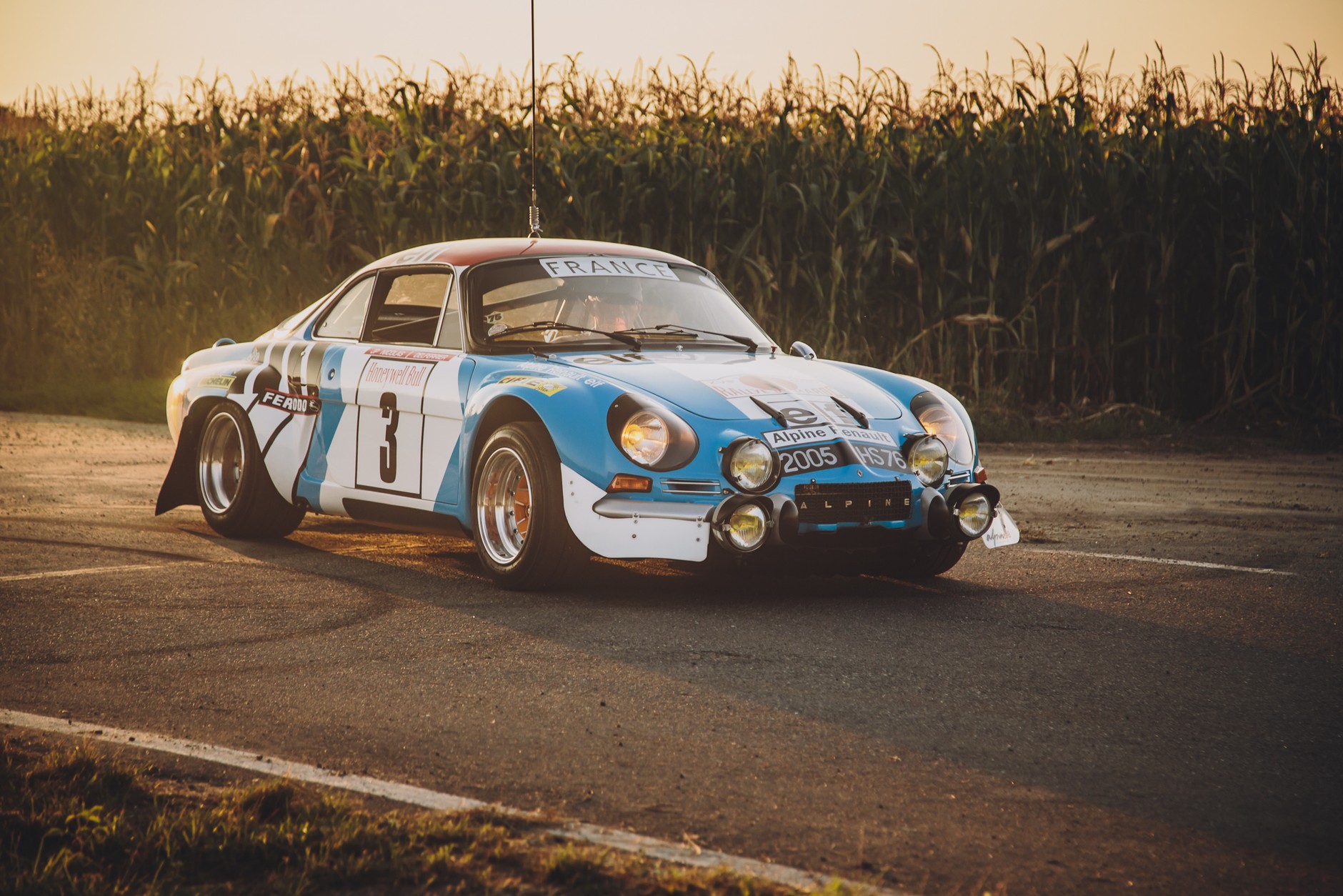 Renault-Alpine A110 Tryumfator Rajdu Maroka 1974