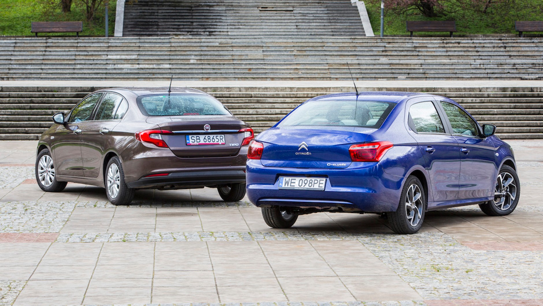 Fiat Tipo sedan kontra Citroen C-Elysee