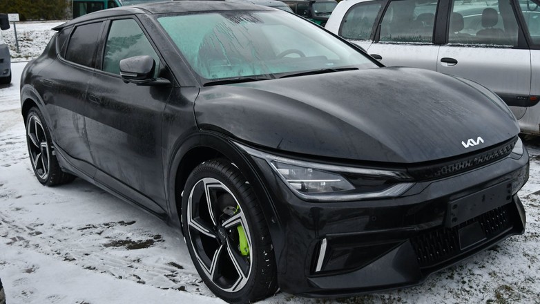 Skradziona Kia EV6 odzyskana przez Straż Graniczną