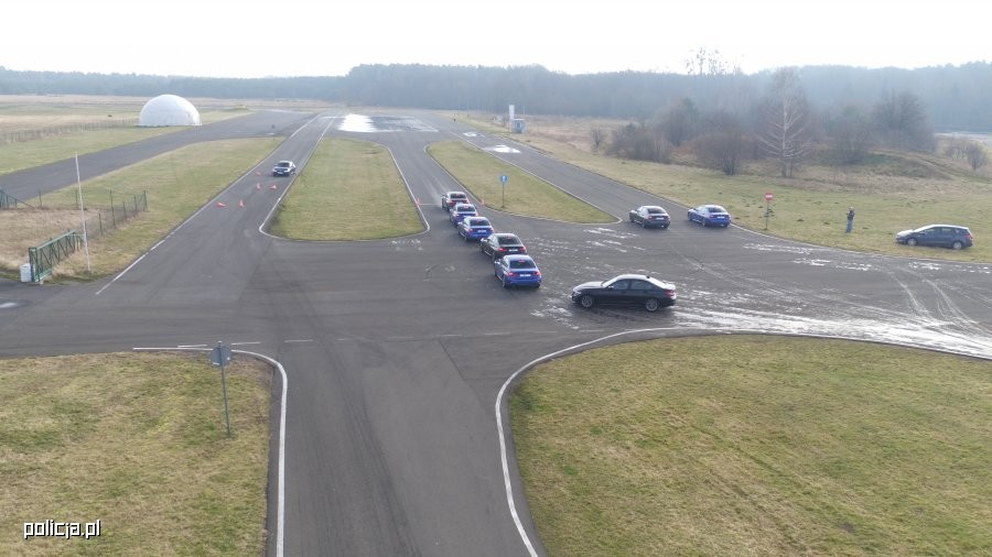 Policjanci szkolili się z techniki jazdy BMW