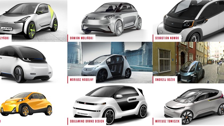 Projekt polskiego auta z napędem elektrycznym - finałowe projekty