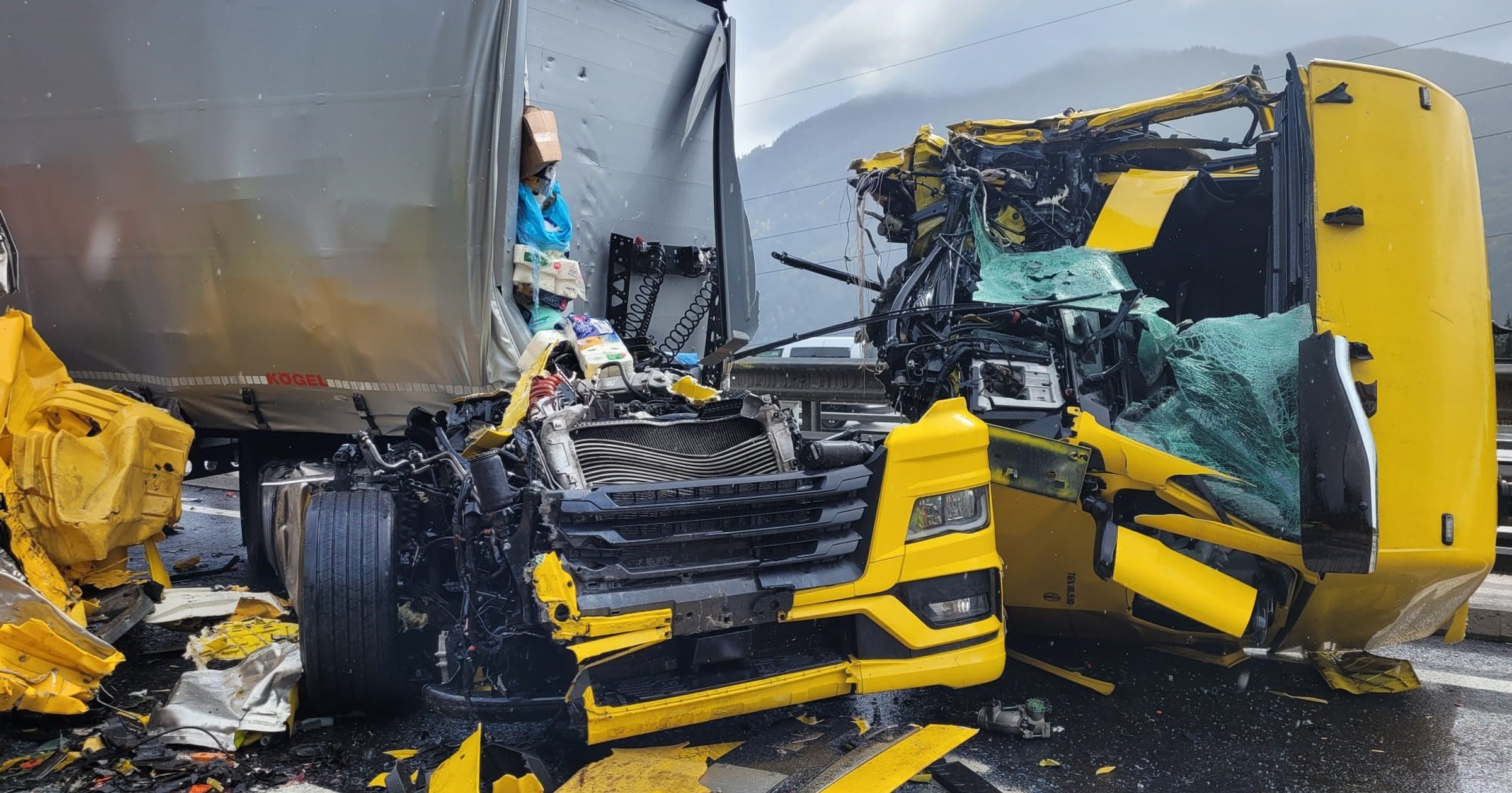 Poważny wypadek na autostradzie w Austrii