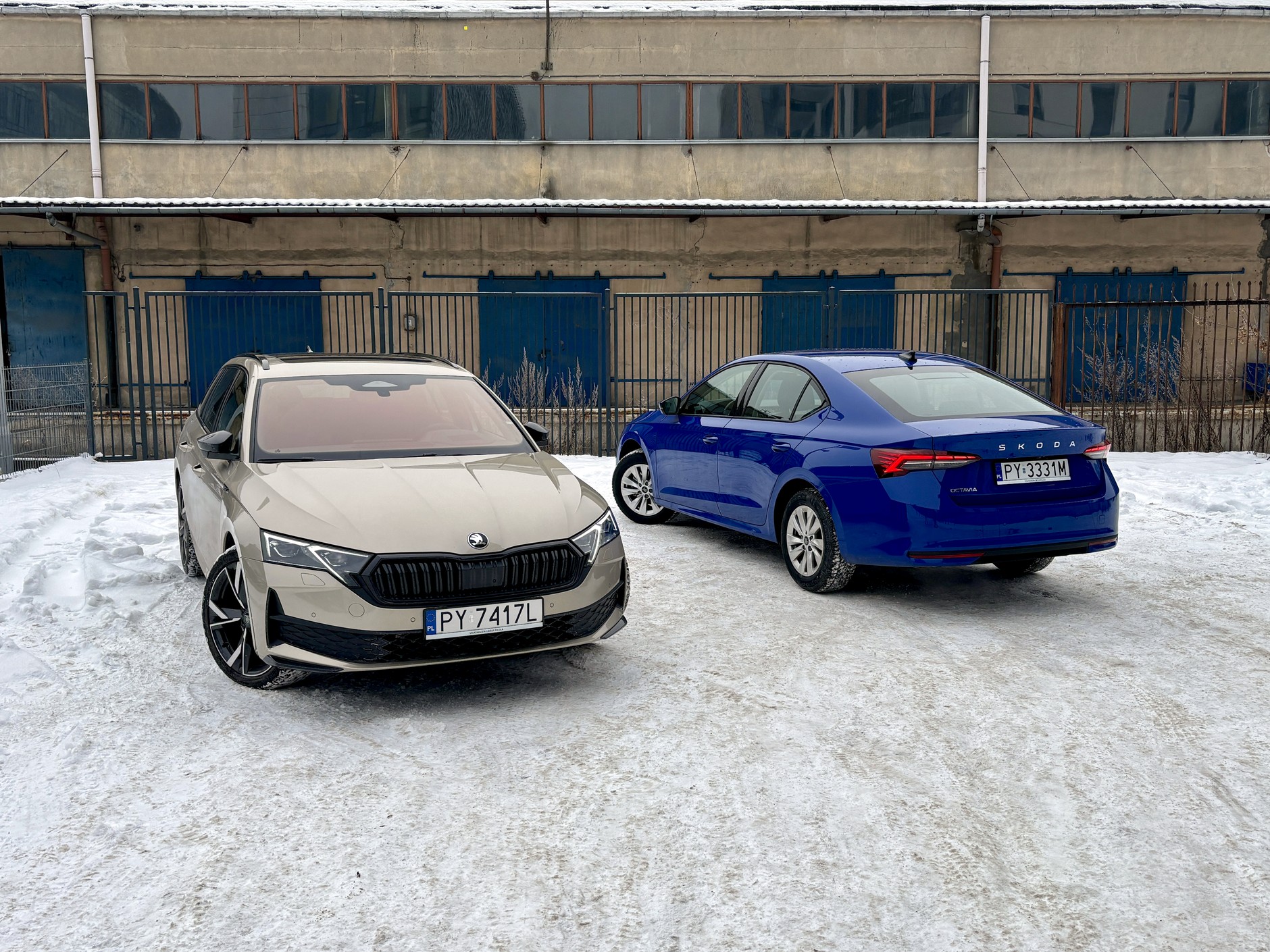 Skoda Octavia Combi Sportline i Skoda Octavia Liftback Essence