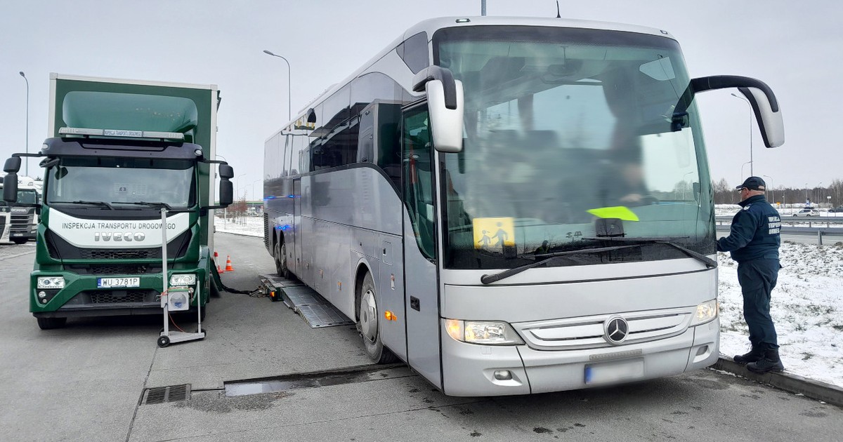 Kontrola ITD w ramach akcji "Bezpieczny autokar — Ferie 2025"