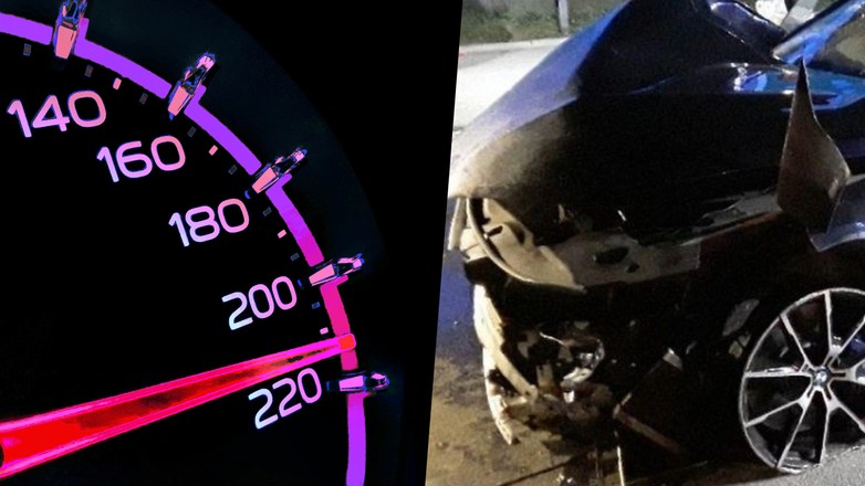 Majtczak jechał ponad 250 km na godz. (Fot. gov.pl)