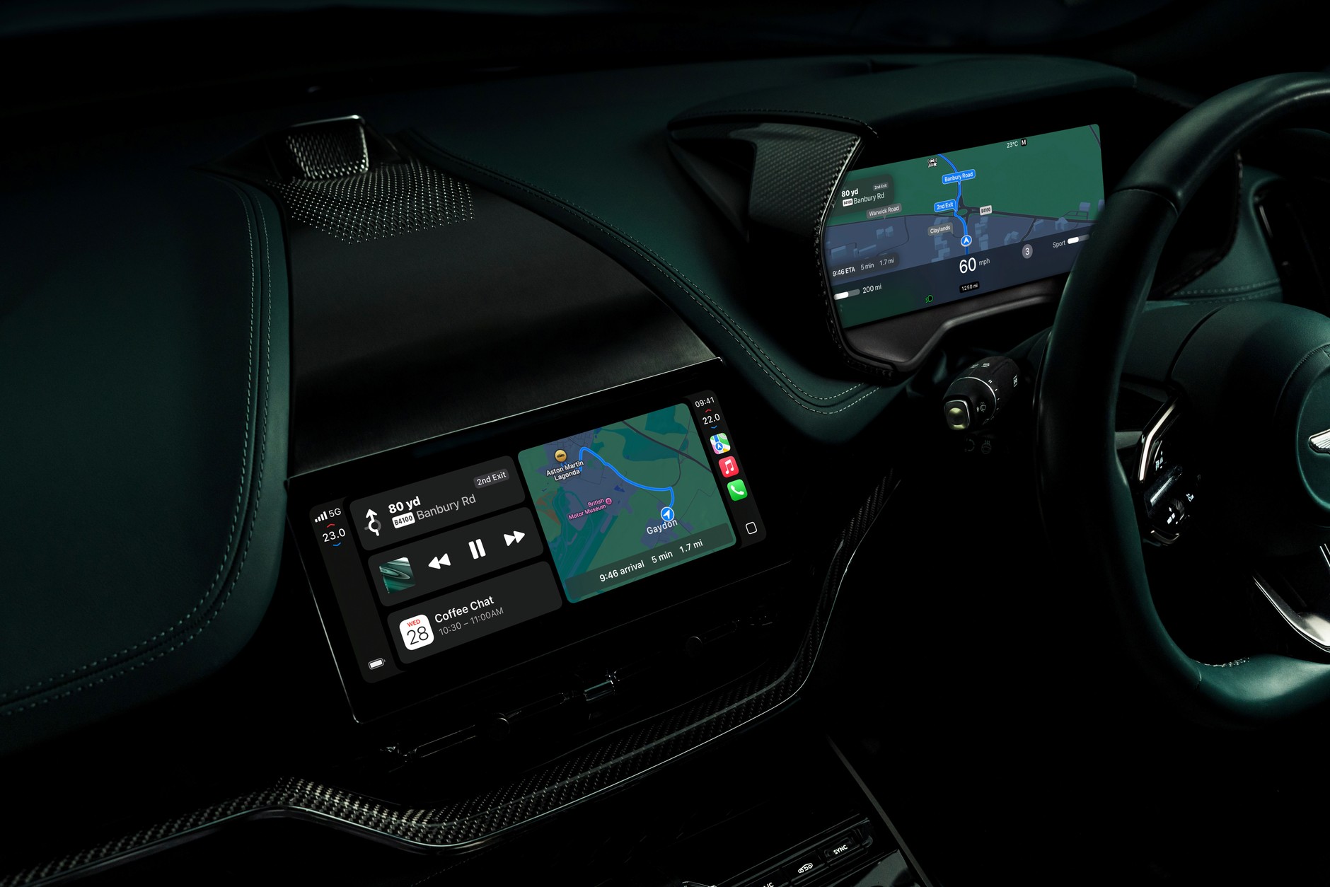 Aston Martin Apple CarPlay Ultra