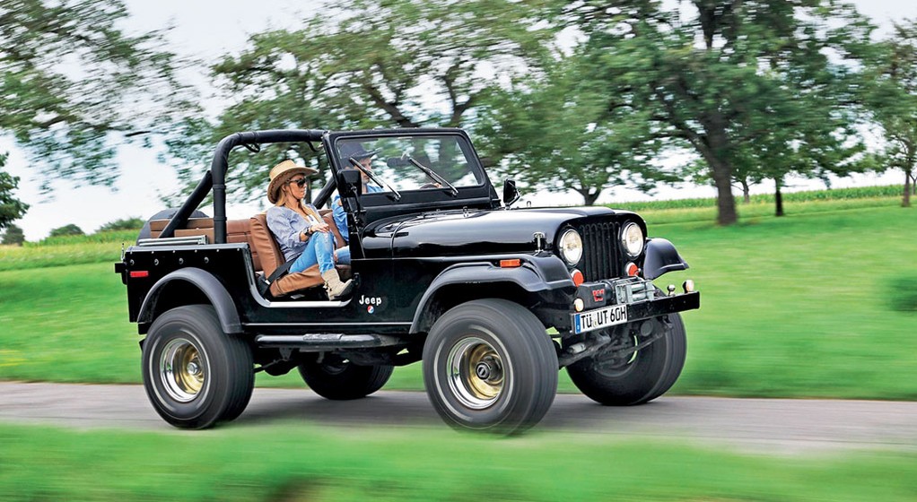 Jeep CJ-7 - wolny jak ptak