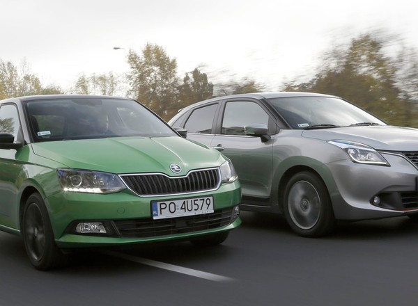 Skoda Fabia 1.2 TSI kontra Suzuki Baleno 1.0 Boosterjet - kto tu jest bez szans?