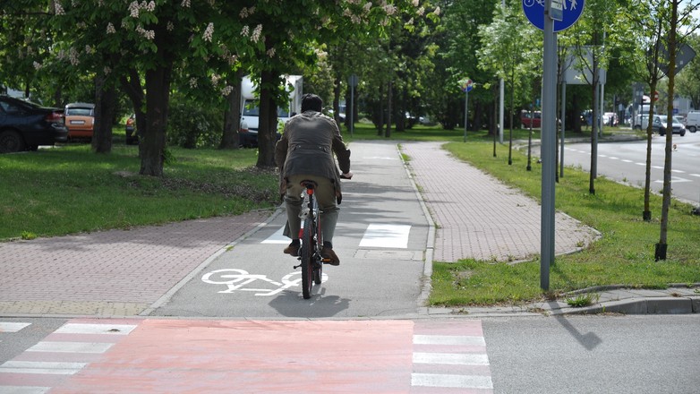 Sugerowane przejście dla pieszych