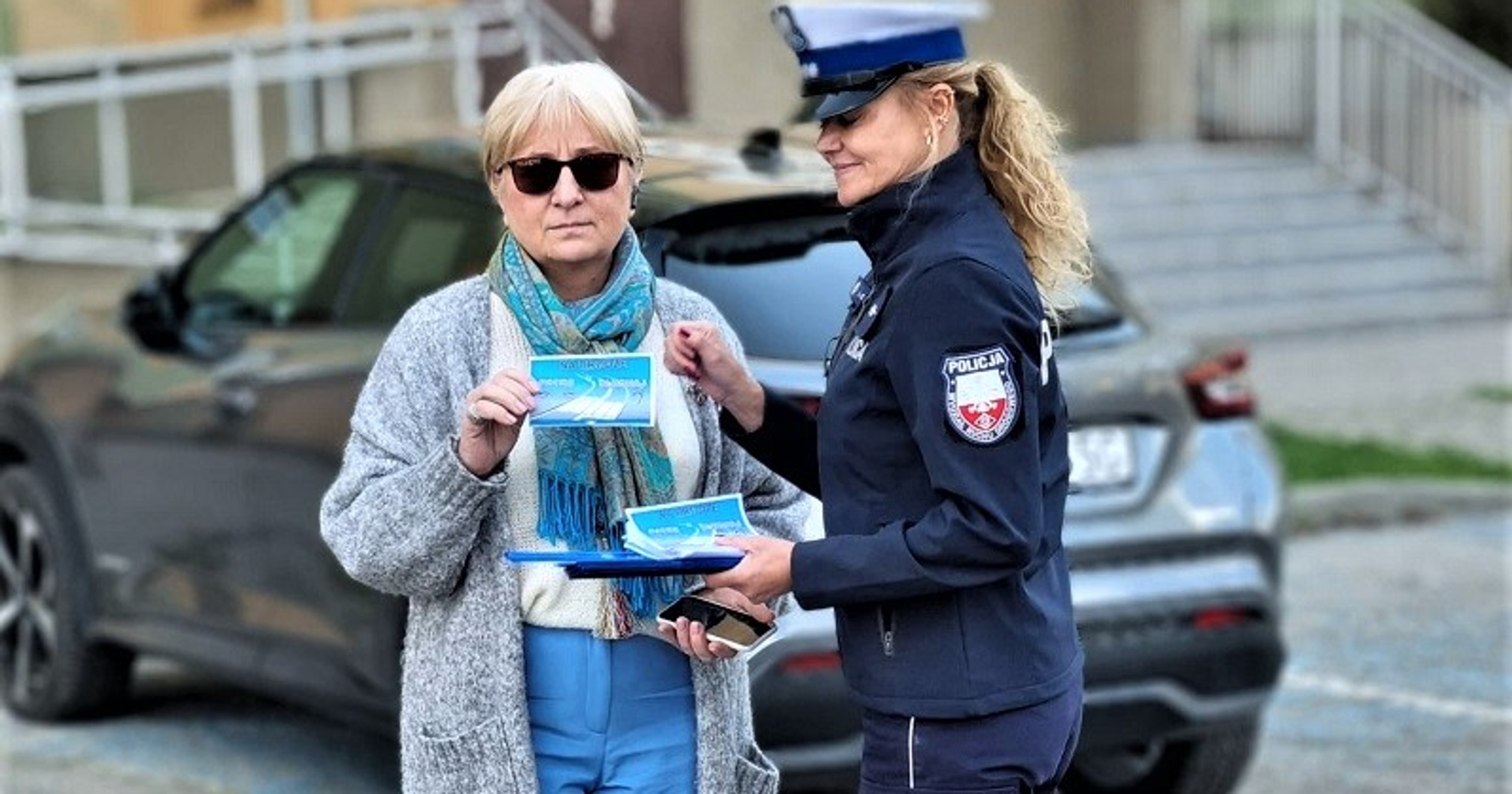 Policjanci przeprowadzili specjalną akcję. Zwracali uwagę na to, gdzie patrzyli