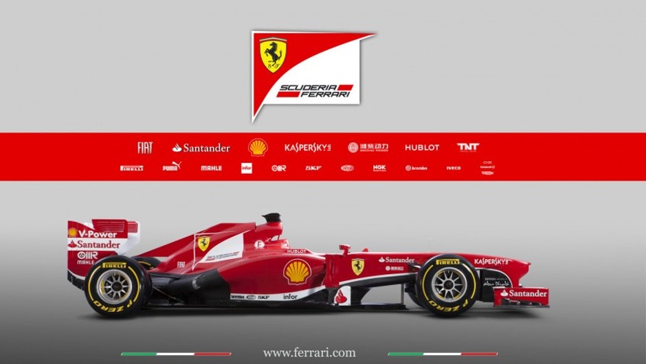 Ferrari F138-59 zaprezentowano w Maranello