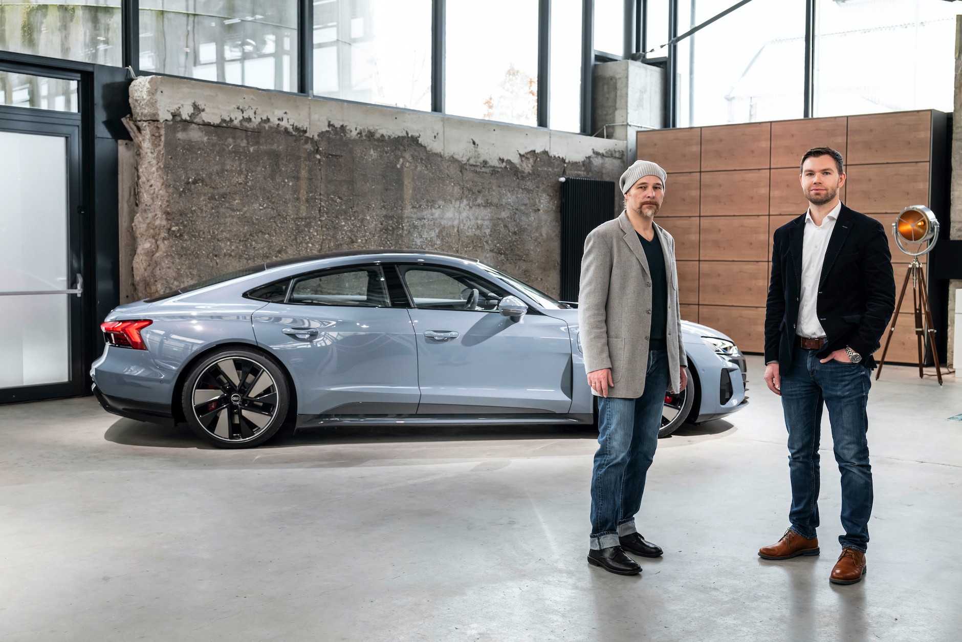 Rudolf Halbmeir i Stephan Gsell odpowiedają za tzw. eSound e-trona GT.