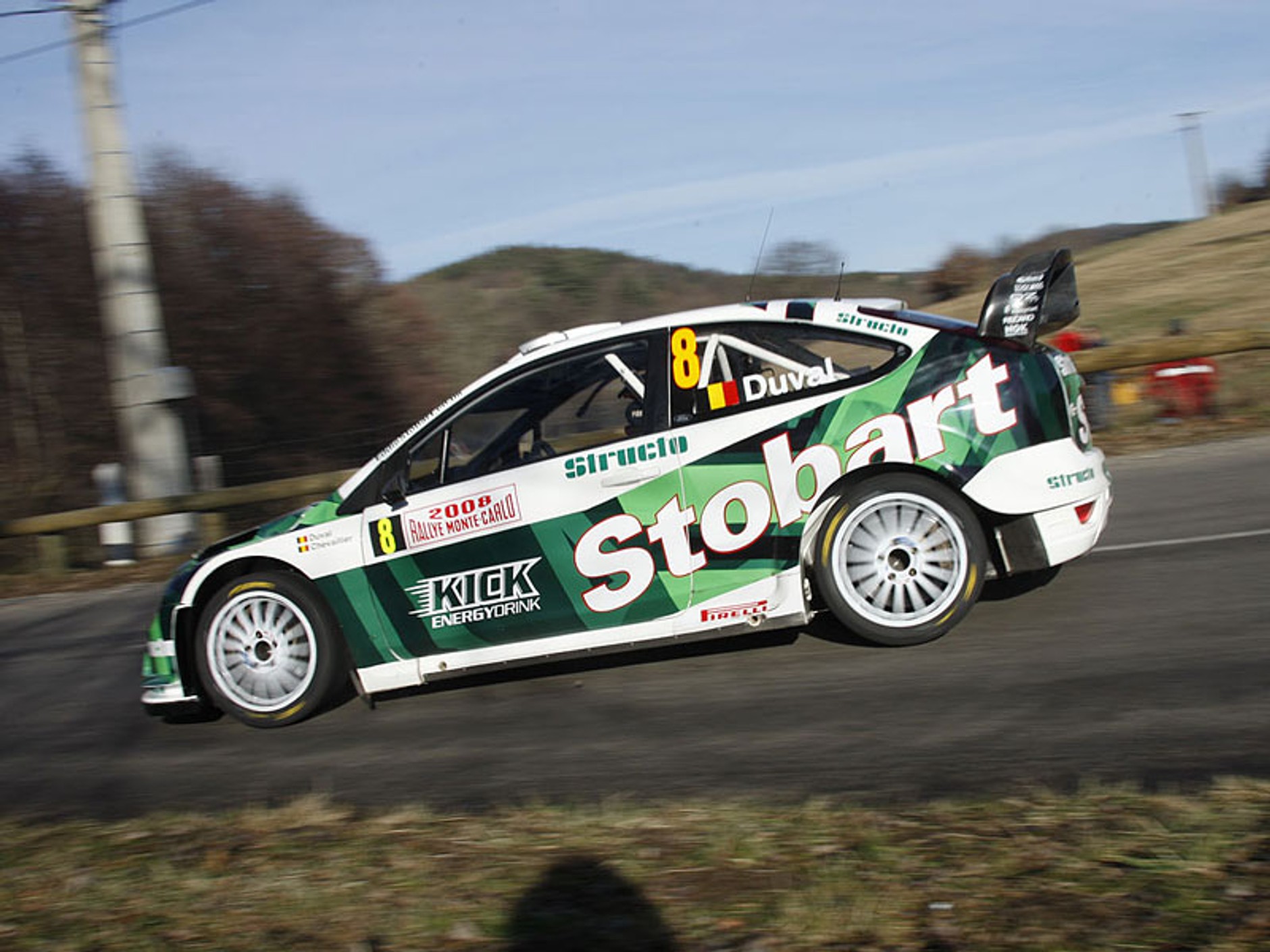 Rajd Monte Carlo 2008: pechowy Sordo, spokojny Hirvonen (relacja z trzeciego etapu)