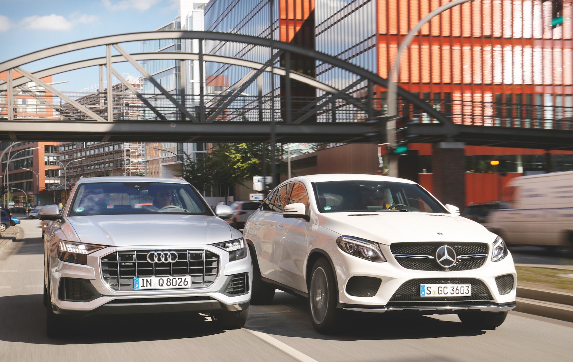 Audi Q8 kontra Mercedes GLE Coupe