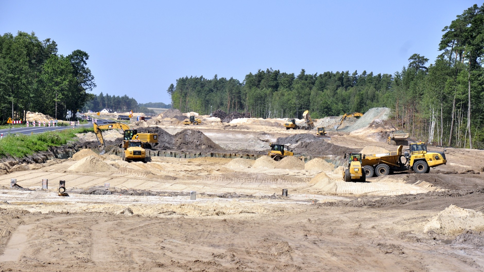 Budowa drogi S17 na odc. Tomaszów Lubelski - Hrebenne