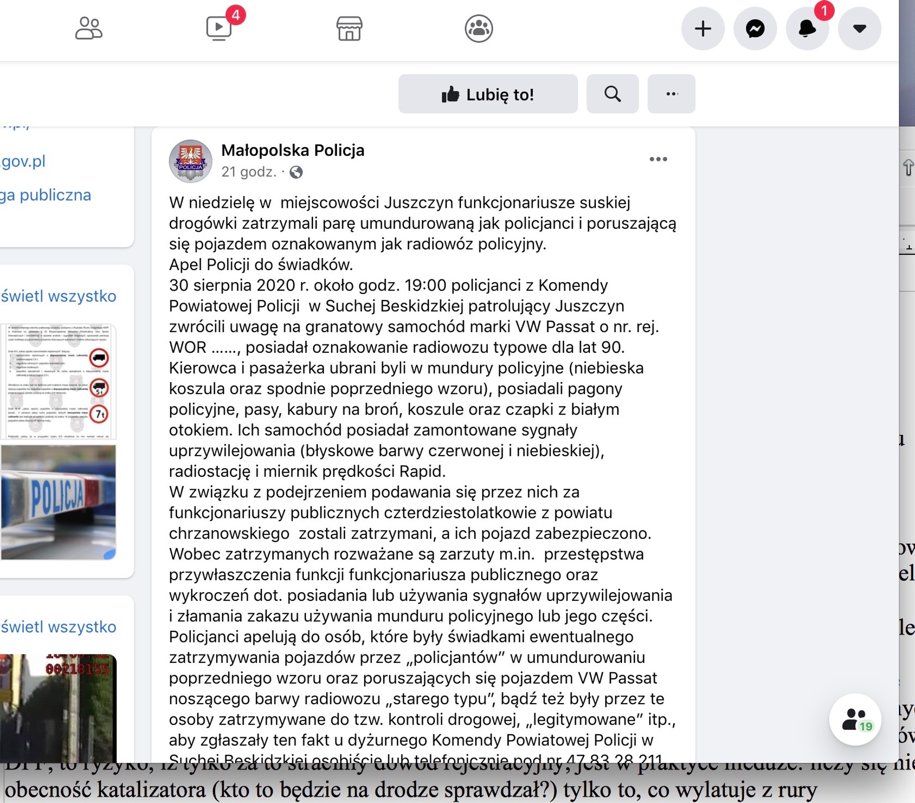 Ktokolwiek widział, ktokolwiek wie...