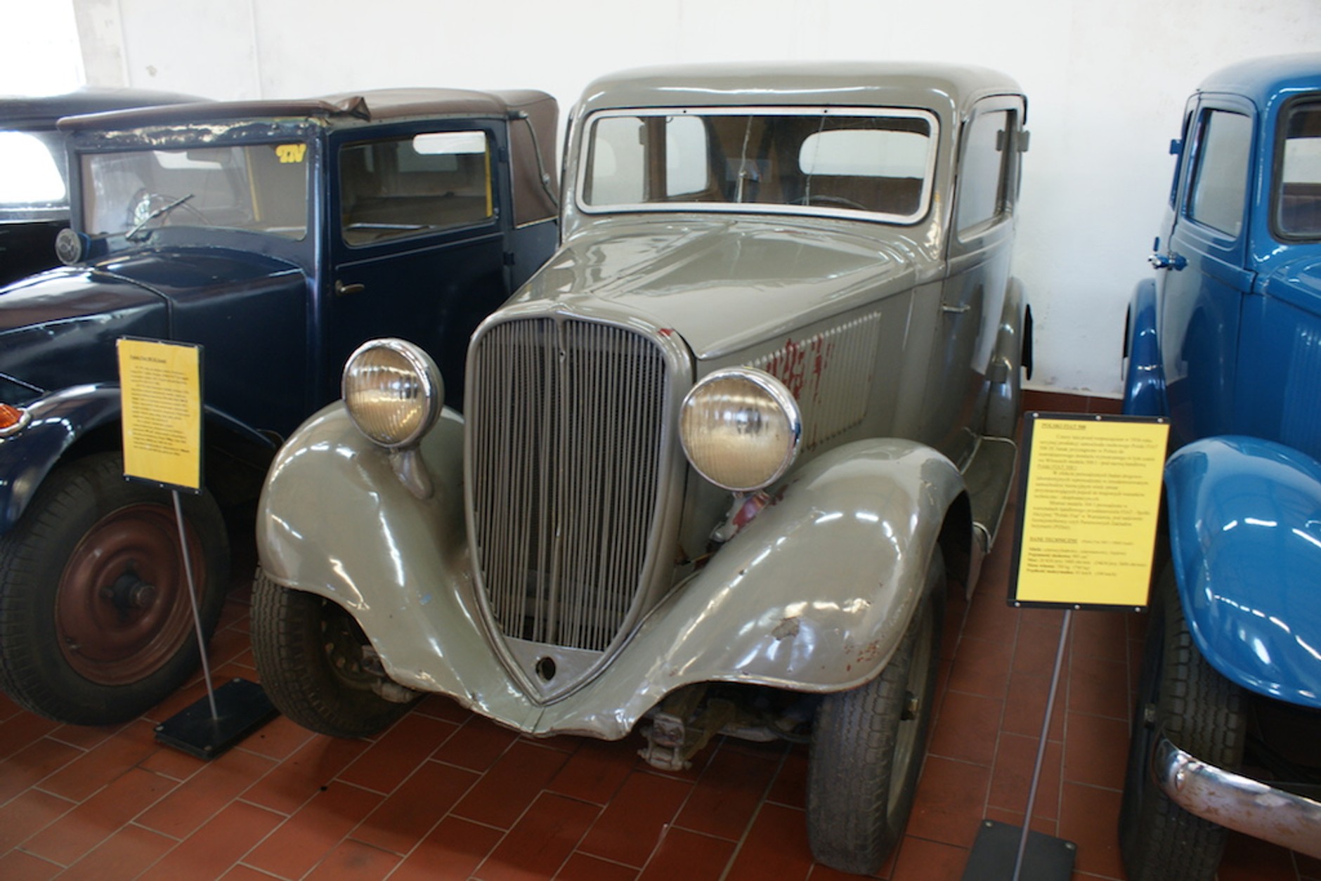 Oldtimery w starej hucie