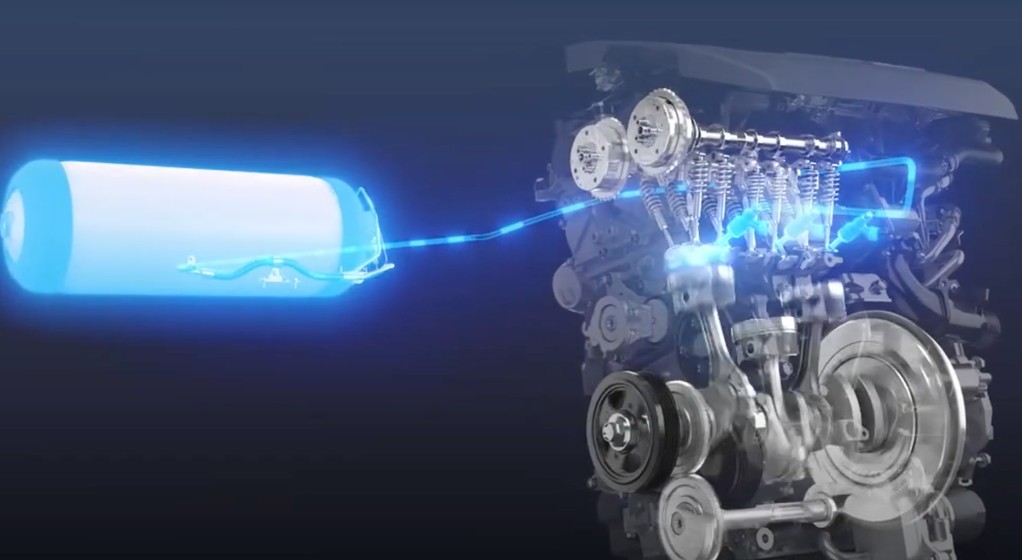 Toyota testuje silnik tłokowy na wodór