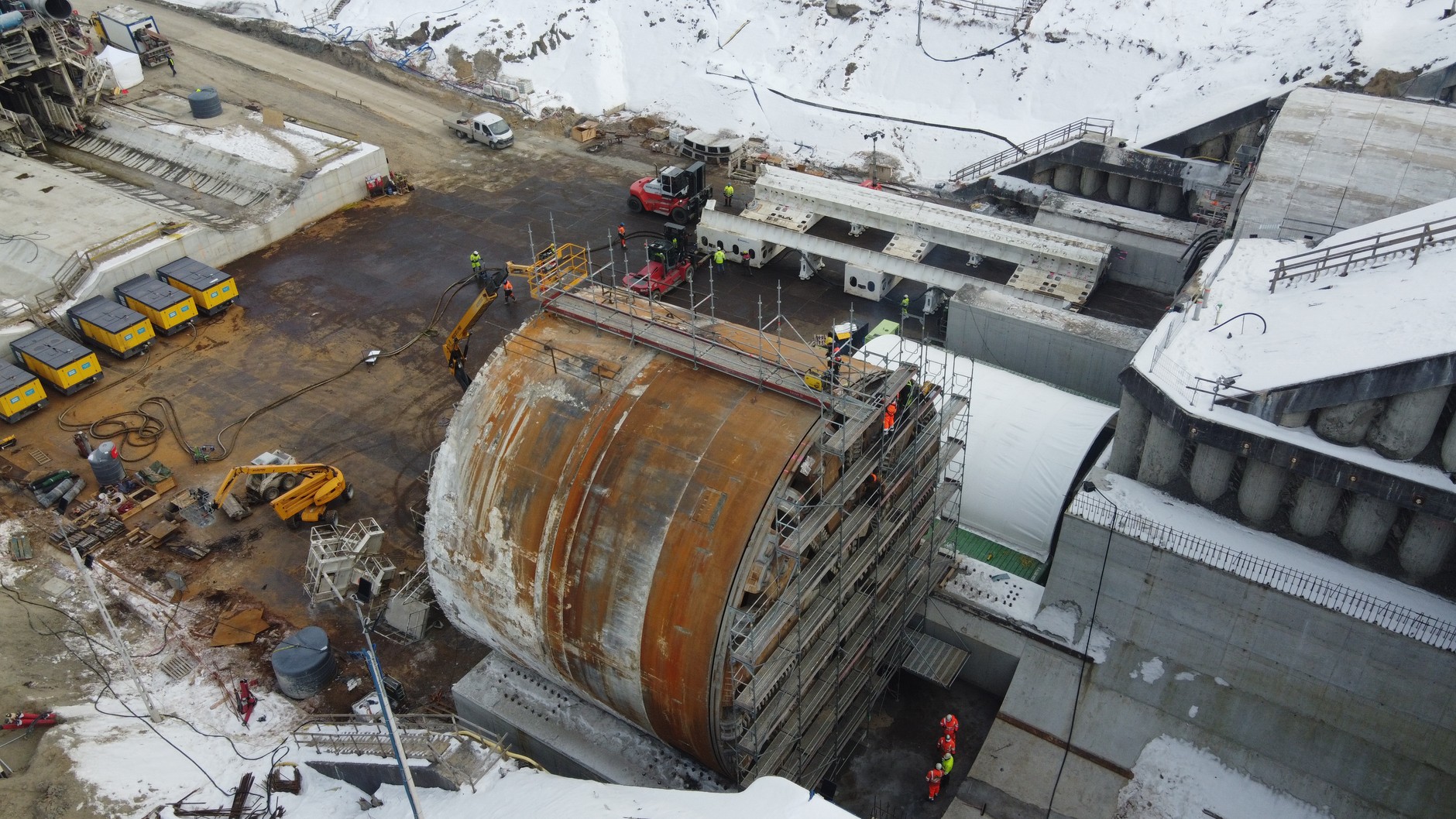Portal północny tunelu - S19 Rzeszów Południe - Babica