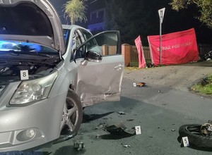 Tragiczny wypadek w Pietrzykowicach. Motocyklista nie żyje