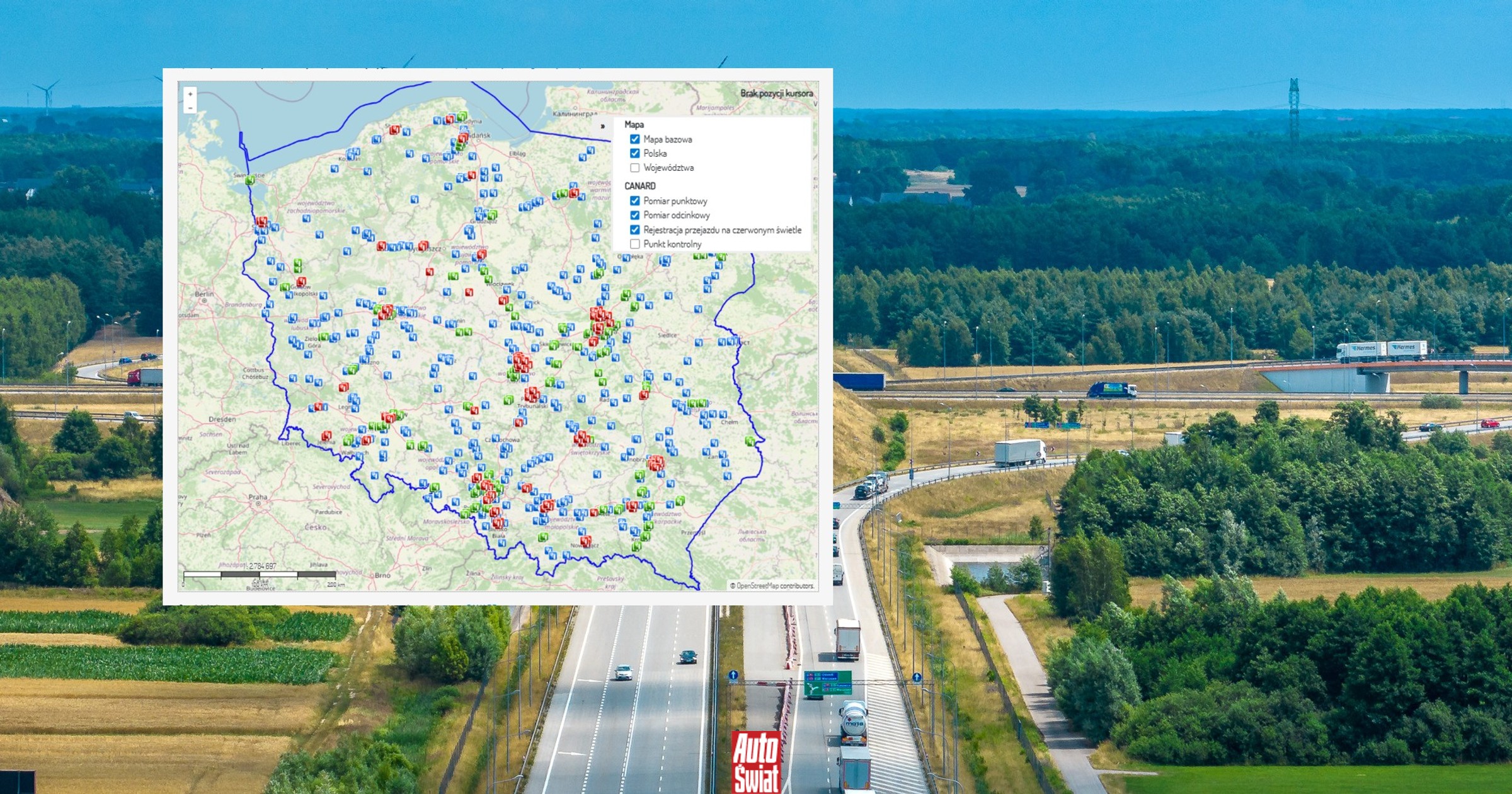 Jak uniknąć mandatu z odcinkowego pomiaru prędkości? Apeluję o porządny znak